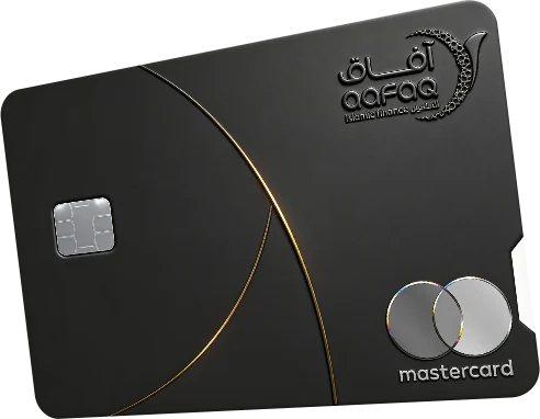 Aafaq World Elite Credit Card — official bank artwork