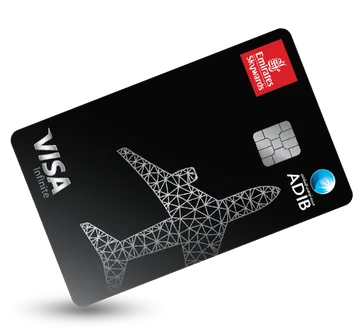 ADIB Emirates Skywards Visa Infinite — official bank artwork