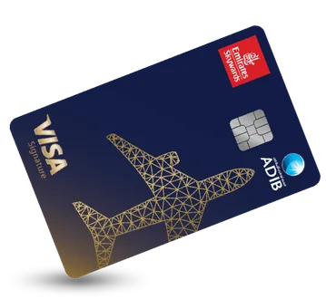 ADIB Emirates Skywards Visa Signature — official bank artwork