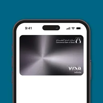 CBD Visa Infinite Credit Card — official bank artwork
