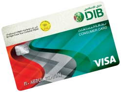 Consumer Cashback Reward Card — official bank artwork