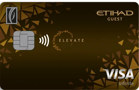 Emirates NBD Etihad Guest Visa Elevate — official bank artwork