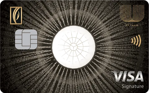 Emirates NBD U by Emaar Signature Credit Card — official bank artwork