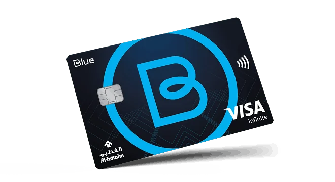 Blue FAB Infinite Credit Card by Al-Futtaim — official bank artwork