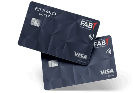 Etihad Guest FAB Visa Infinite — official bank artwork