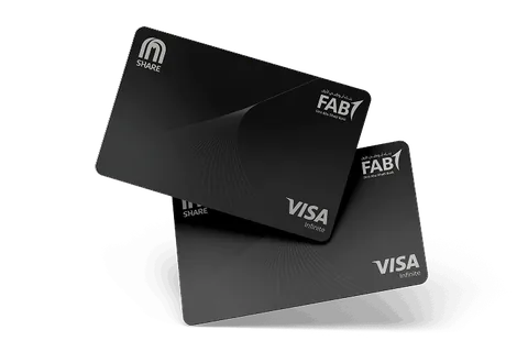 FAB SHARE Infinite Credit Card — official bank artwork