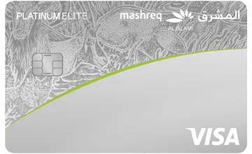Mashreq Al Islami Platinum Elite Credit Card — official bank artwork