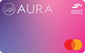 Mashreq Aura Credit Card — official bank artwork