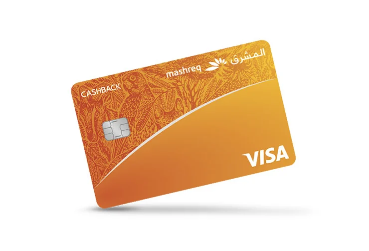 Mashreq Cashback Credit Card — official bank artwork