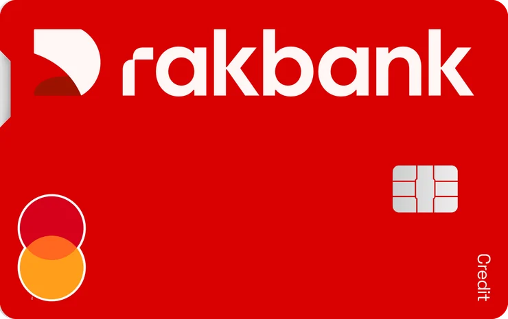 RAKBANK RED Cashback Credit Card — official bank artwork